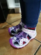 LEMAI-Sandalias antideslizantes para niños y niñas, zapatos de playa chicas, cómodos, TPR, de verano