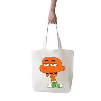 

Angemiel Bag Big Gumball Line Sleepy Of Darwin Shopping Beach Tote Bag