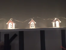 LED String Lamps Light-Fairy-Garland Wood-House Decoration Wedding Holiday-Room Party