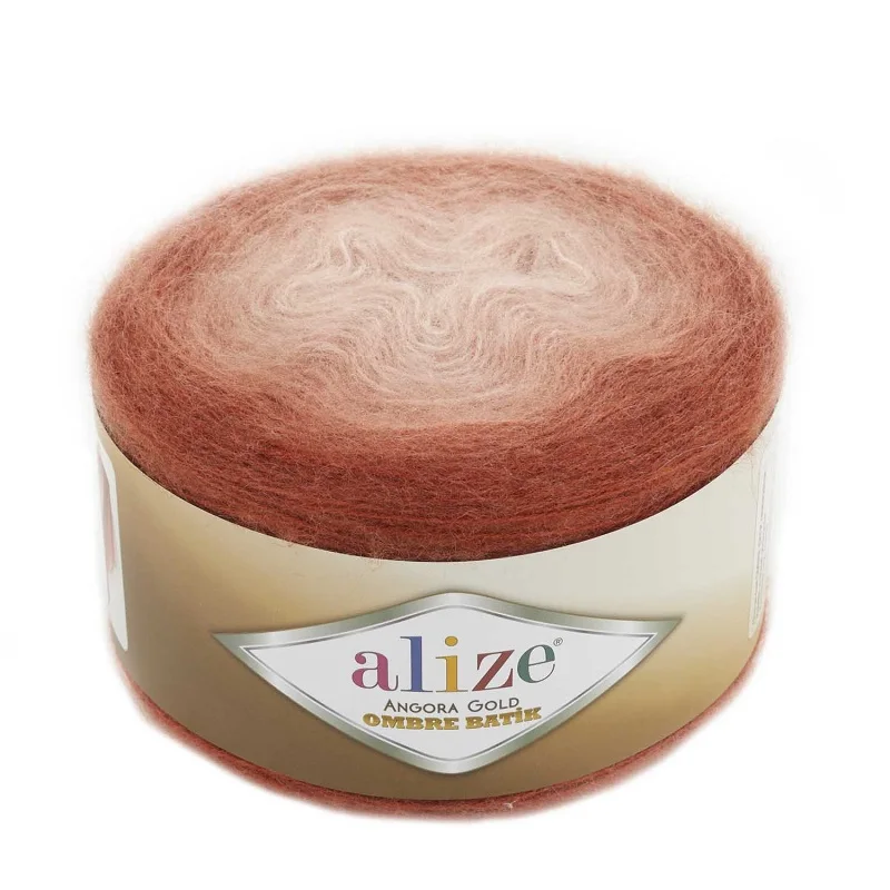 Alize Ангорский Золотой Омбре пряжа для торта 150gr 825mt % 20 Шерсть 80 акрил Сделай Сам