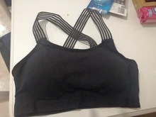 Yoga Bra Padded Top Gym Sports-Bras Push-Up Fitness Cross-Back Women Shockproof Breathable