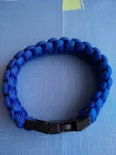 Pulsera Paracord de supervivencia para hombre y mujer, pulsera con hebilla de senderismo para acampar al aire libre, joyería masculina