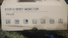 Video monitor para bebé 2.4G, cámara de seguridad para niñera inalámbrica con LCD de 3.2 pulgadas, audio bidireccional, sonido, visión nocturna, vigilancia, VB603
