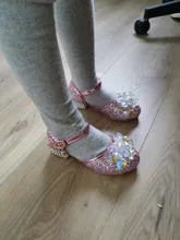 Disney nuevo Elsa zapatos para niñas de dibujos animados zapatos de niños de cuero congelado princesa niños zapatos, sandalias de niña vestido de la Reina de la nieve sandalias