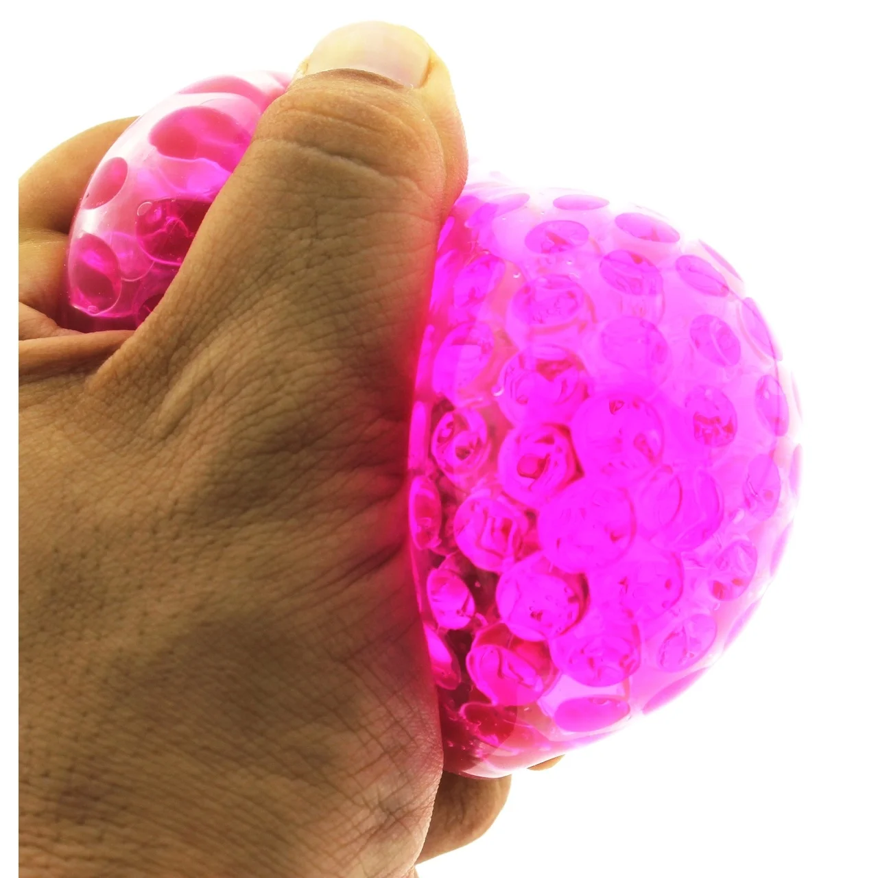 pink stress ball