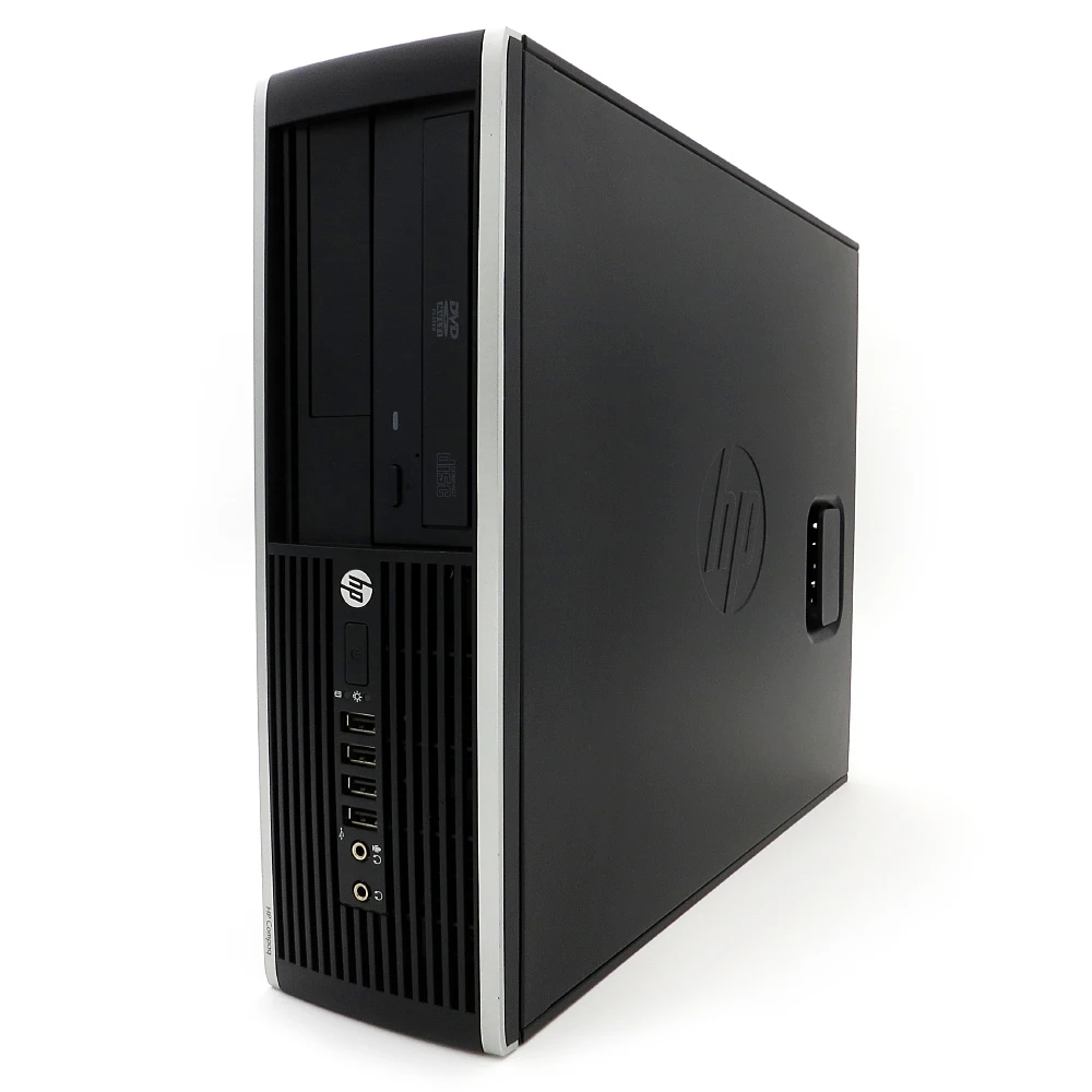 Desktop HP 8300 SFF PC refurbished i7-3770 4GB-RAM SSD 120GB DVD Windows 10 Pro update enlarge