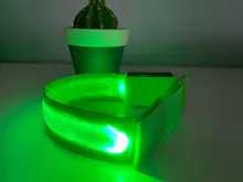 Bike Safety Armband Light Arm-Strap Reflective-Belt Cycling Running Led Usb-Charging