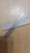 Lima de uñas profesional nanovidrio, lijado transparente, pulido, manicura artística