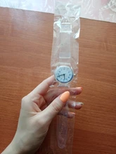 Reloj transparente informal para niños y niñas, relojes de pulsera para niños y niñas