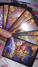 Cartas de Tarot oráculo, cartas de Tarot Oracle Glided Reverie lenorand, edición expandida, juegos de mesa, cartas de Palying para fiesta, 47 Uds.
