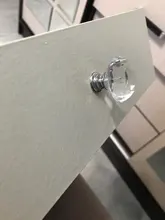 Wardrobe Handles Hardware Drawer Pull Cupboard Glass-Knobs Cabinet-Door Crystal Diamond-Shape