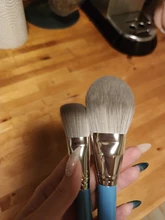 Foundation Eyeshadow Blush Synthetic-Hair-Brushes Iris-Series Beauty Mydestiny Set-Powder