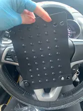 Estera resistente al calor de silicona para alisar el cabello, almohadilla para planchar, adaptador de estilismo para el cabello, herramienta de estilismo de salón