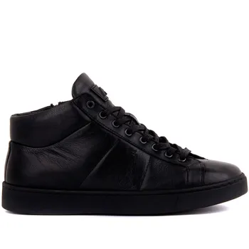

Sail-Lakers Black Leather Zipper Female Boots