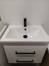 Faucet-Accessories Brushed Sink Drain Bathroom Basin Brass-Material Black White Pop-Up