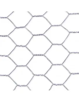

Metal mesh threefold twist galvanized 19x0,7mm/1x10mts