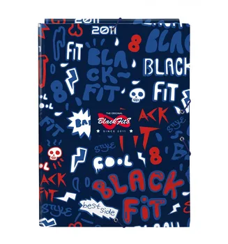 

Folder FOLIO 3 Staples BLACKFIT8 "LETTERS"