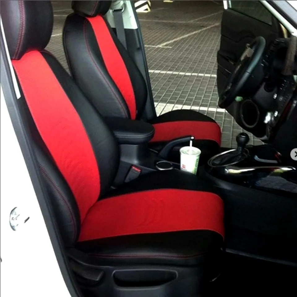 Для Ford Focus 3 2011-2020 Ambiente/Trend Комплект модельных авточеълов из экокожи [Модель Денвер]