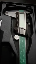 FUJIWARA-Calibrador digital de acero inoxidable Vernier, de 0 a 150mm, 1/64 fracción/MM/pulgada, LCD, resistente al agua, IP54