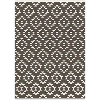 

Mat rug indoor/outdoor RALPH - 120x170 cm-brown and cream