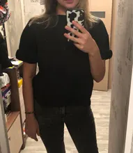 Loose Tops Short-Sleeve White Tshirt Summer Tees Harajuku Vintage Women Cotton Casual