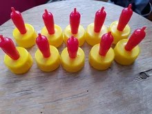 10 Uds. De chupete de caucho suave para pezón de leche de oveja, chupete de caucho suave para alimento para tetas, cordero, cachorro de perro, Foal, tornillo para pantorrilla, botella de coque de Sprite