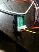 LED Digital DC amperímetro voltímetro de 4 bits 5 alambres DC 200V 10A medidor de corriente de voltaje de la fuente de alimentación de LED azul rojo pantalla doble Detector