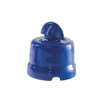 

Switch porcelain with bow blue color