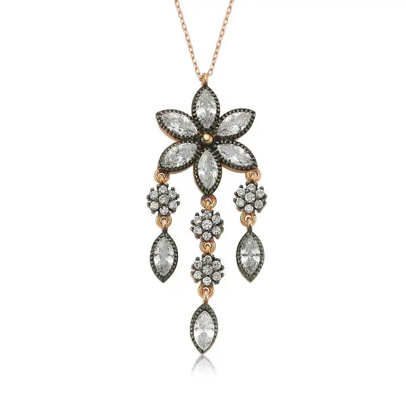 

Armagano 100% 925 Sterling Silver Daisy Lady Necklace Quality and Original Women Amulets