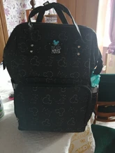 Bolsa de pañales con USB de Disney, mochila momia de maternidad/bolsa de pañales para bebé, bolso de viaje de Mickey Mouse, bolsa para cuidado del bebé, bolsa húmeda