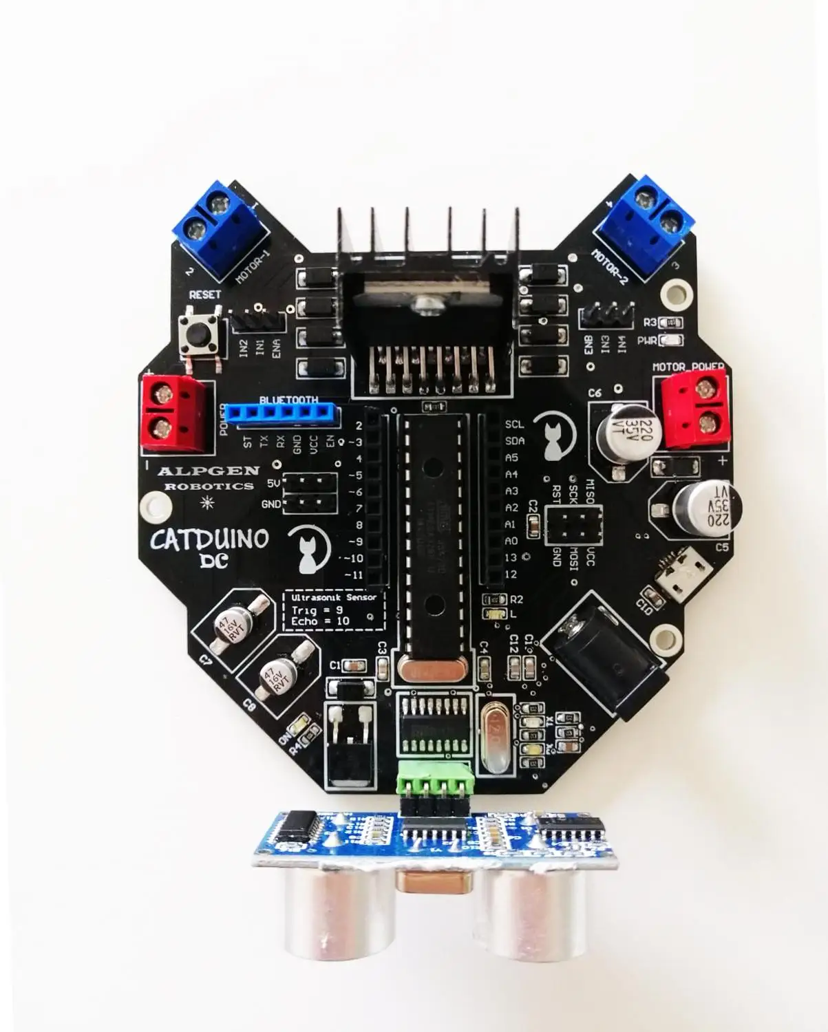 Catduino DC 16 МГц CH340 ATMEGA328P-PU Arduino Uyumlu Orjinal