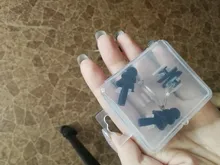 Tapones para los oídos de natación de silicona de alta calidad, tapones de natación para oídos impermeables para adultos, conjunto con rizador, suave, venta al por mayor