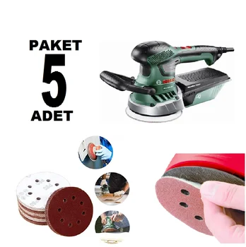 

Bosch PEX 400 AE Compatible Eccentric Hole Velcro Sanding Package 5 Li