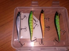Lures Floating Wobbler Tackle Minnow Fishing-Lure Treble-Hooks Hard-Bait Bass Artificial