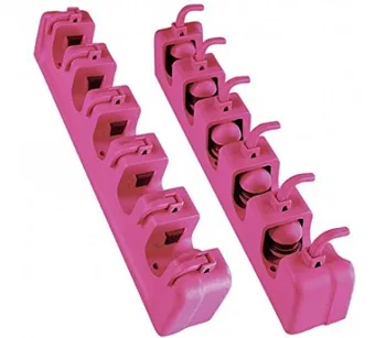 

Wall bracket for brooms and utensils for up to 11 accessories