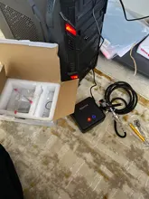 Nasedal-compresor de aerógrafo de doble acción, función de parada automática, conjunto PISTOLA DE PULVERIZACIÓN, interruptor táctil de potencia ajustable, 0,2mm/0,3mm/0,5mm