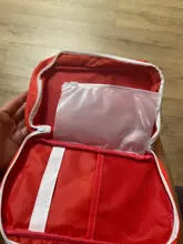 Botiquín de primeros auxilios portátil vacío, grande, para el hogar, acampada al aire libre, viaje, tratamiento de emergencia, bolsa médica, nuevo estilo