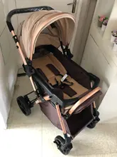 Cochecito de bebé plegable de la luz del paisaje de peso de viaje portátil cochecito para niños recién nacido silla de bebé cochecito de Niños de