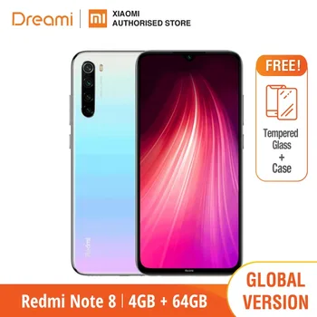 

Global Version Redmi Note 8 64GB ROM 4GB RAM (Brand New and Sealed), note8 64gb Smartphone Mobile
