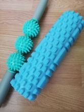 Yoga columna gimnasio rodillo de espuma para ejercicio Pilates ejercicio de Yoga a rodillo de masaje muscular suave bloque de Yoga músculo de envío de la gota