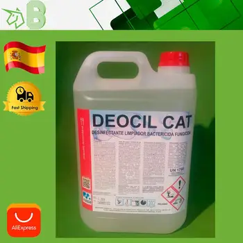 

Limpiador desinfectante y bactericida DEOCIL. Garrafa de 5 litros. 1ª marca