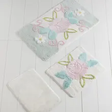 Коврик для ванной | коврик для ванной нескользящие Противоскользящие коврики 3л садовый мятный набор 60X100 cm-50X60 Cm-40X60 см