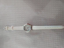 Reloj de cuarzo con movimiento japonés para mujer, pulsera de cuarzo con números arábigos, esfera sencilla, correa de cuero PU, Color caramelo