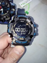 SMAEL-Reloj de pulsera deportivo Digital para hombre, resistente al agua, militar, Masculino, 1802