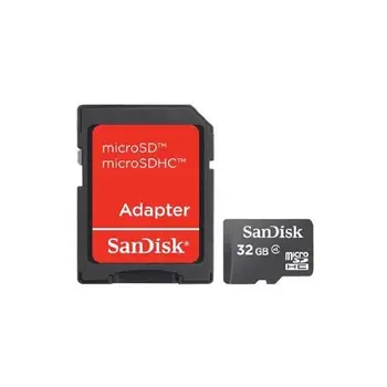 

MICRO SD 32GB CARD + SD ADAPTER