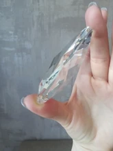 Chandelier-Lamp Hanging-Ornament Crystal-Prism-Pendant Glass Teardrop Faceted Diy Suncatcher