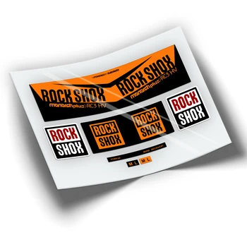 

Pegatinas dampener ROCKSHOX MONARCH PLUS RC3 HV WP201 STICKERS