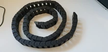 Cable de cadena de arrastre con conectores de extremos, herramientas de maquina enrutadora CNC, 10x20mm, 10x20mm, L1000mm