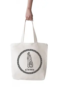 

Angemiel Bag Large Greek God Athena Shopping Beach Tote Bag