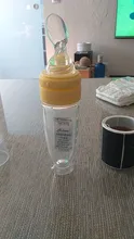 Imebaby bebé recién nacido de silicona de arroz botella de goma alimentación de bebé cuchara cuentagotas de silicona botella de alimentación cuchara botella